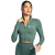 STRIX Women‘s Seamless Cropped Top Moss