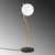 Opviq Stona lampa, Crna