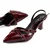 Mona shoes Ženske sandale na štiklu, Bordo