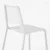 NORDEN / TEODORES Sto i 4 stolice, bela/bela, 26/89/152 cm