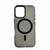 Silikonska futrola Magsafe FLURO COLOR Iphone 16 CRNA
