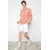 Trendyol Muška majica Tmnss24Ts00015, Roze