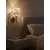 OPVIQ Zidna lampa srebro boja APG0006