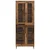 Highboard 2 pcs Staro drvo Inženjerska drva i staklo