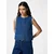 PIECES Bluza PCSILKE  moder denim