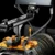 Sprig Orange Big Cable Management Device za luknje z navojem 3/8-16 (3-pack)
