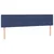 Vidaxl Box spring postelja z vzmetnico modra 120x190 cm blago