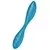 Vibrator G-Spot Flex 1, 19.5cm, Plavi