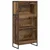 Ormarić za knjige Staro drvo 60 x 30 x 121 cm Konstruirano drvo