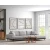 Atelier del Sofa Ugaona garnitura Eti 98x78x280cm Siva