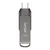 LEXAR USB ključek JumpDrive Dual Drive D400, 128GB, USB 3.1 Type-C, 130 MB/s