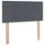 Krevet s od storage s madracem Tamno siva 90 x 190 cm Baršun
