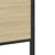 Vidaxl Kovinski posteljni okvir brez vzmetnice sonoma hrast 90x200 cm
