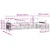 Set vanjskih sofa s jastukom 5 pcs Prirodna i krem Poliester
