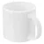 Northix MONA skodelica iz belega porcelana 330 ml