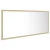LED kupaonsko ogledalo boja hrasta sonome 100x8,5x37 cm akrilno