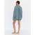 Pull&Bear Bluza dimno modra