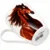 PORCELANSKA SKODELICA HORSES 350 ML