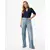 Mexx Ženska majica Ivy MF006600661W, Polo kragna, Teget