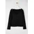 Trendyol Curve Ženska bluza Tbbaw26Af00068, Crna