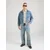 LEVIS ® Prehodna jakna WC TYPE II  moder denim / rdeča / bela