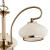 Luster na lancu ASTORIA 3xE27/15W/230V zlatna