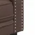 Vidaxl Kavč trosed Chesterfield rjava umetno usnje