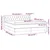 Vidaxl Box spring postelja z vzmetnico temno siva 160x200 cm blago