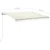 Tenda na ručno uvlačenje 350 x 250 cm krem