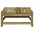 Vrtni tabure 70 x 70 x 30 cm od impregnirane borovine