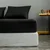 Lessentiel Maison Komplet posteljine Düzboya, 100x220 cm, Crni