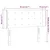 vidaXL vidaXL Vzglavje z ušesi taupe 83x16x78/88 cm blago, (20953295)