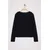 Trendyol Curve Ženska bluza Tbbss26Af00026, Crna