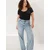 Trendyol Curve Ženska bluza Tbbss25Af00054, Crna