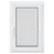 Prozor za podrum RISOR 60 x 90 cm PVC i staklo Bijela
