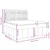 Vidaxl Box spring postelja z vzmetnico temno rjava 180x200 cm blago