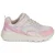 Skechers Patike za devojčice Uno lite GP, Svetloroze