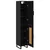 Highboard Crni hrast 34,5 x 34 x 180 cm Konstruirano drvo