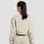 GymBeam Women‘s Aura Cropped Sweatshirt Grey