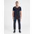 JACK & JONES Majica BASIC V-NECK TEE S/S NOOS, modra