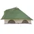 Tipi šator s krovom s pohranom Zelena 358 x 296 x 258 cm taft