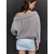 Bershka Krilo svetlo modra