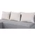 Grantex Line Ugaona garnitura Lena V, 130x190cm, Siva