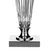 Där Lighting HIN4208 - Stona lampa HINTON 1xE27/60W/230V bela/sjajni hrom