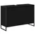 Kupaonski ormar Crni hrast 90 x 30 x 60 cm Konstruirano drvo