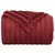 Pokrivači za bacanje 6 pcs Bordeaux Crvena 150 x 130 cm Runo