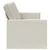 vidaXL 3-sedna sofa Krem 190 x 81 x 82 cm Žamet