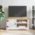TV ormar Corona Bijelo 100 x 40 x 52 cm Čvrsto borovo drvo