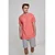 Urban Classics Majica Shaped Long Tee, rdeča