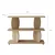 Hanah Home pomoćni sto Armonia, 90 cm, hrast Sapphire